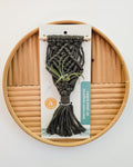 Mini Magnetic Macrame Air Plant Hangers – Handmade Boho Decor