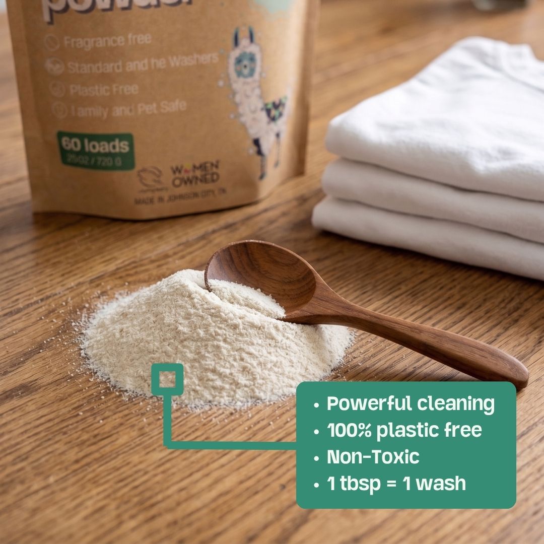Max Strength Fragrance-Free Laundry Powder, EWG Verified, 60 Loads