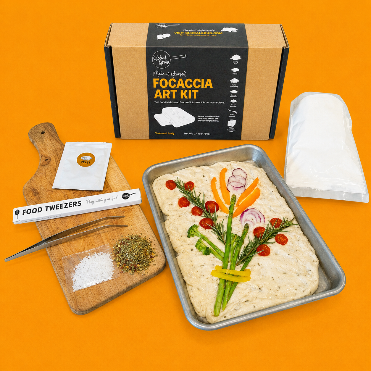 Focaccia Art Kit