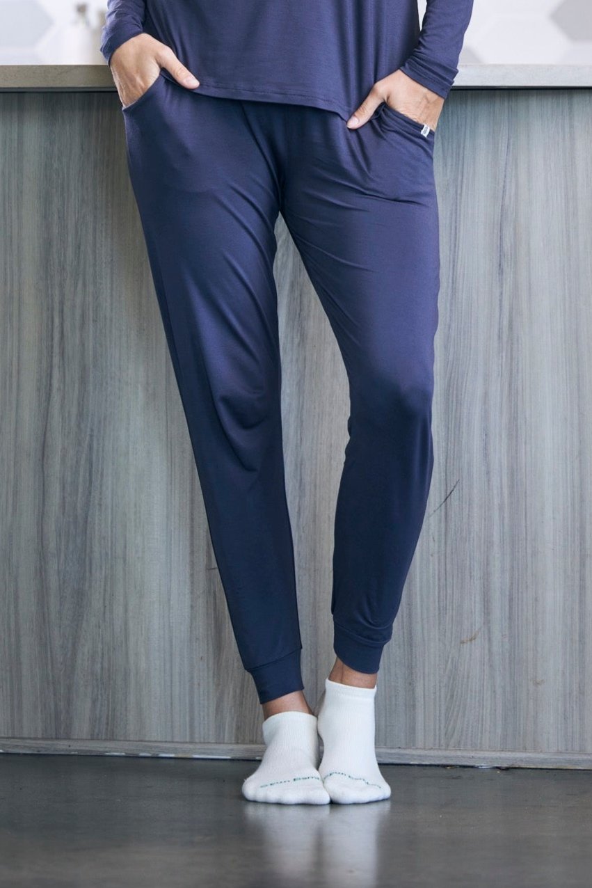 WoBoo—Women's Bamboo Lounge Set - Long Sleeve T-Shirt and Jogger Pants