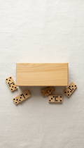 Classic Wooden Domino Set