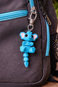 Articulated Elephant Fidget Keychain — Sensory Toy | 3D Printed