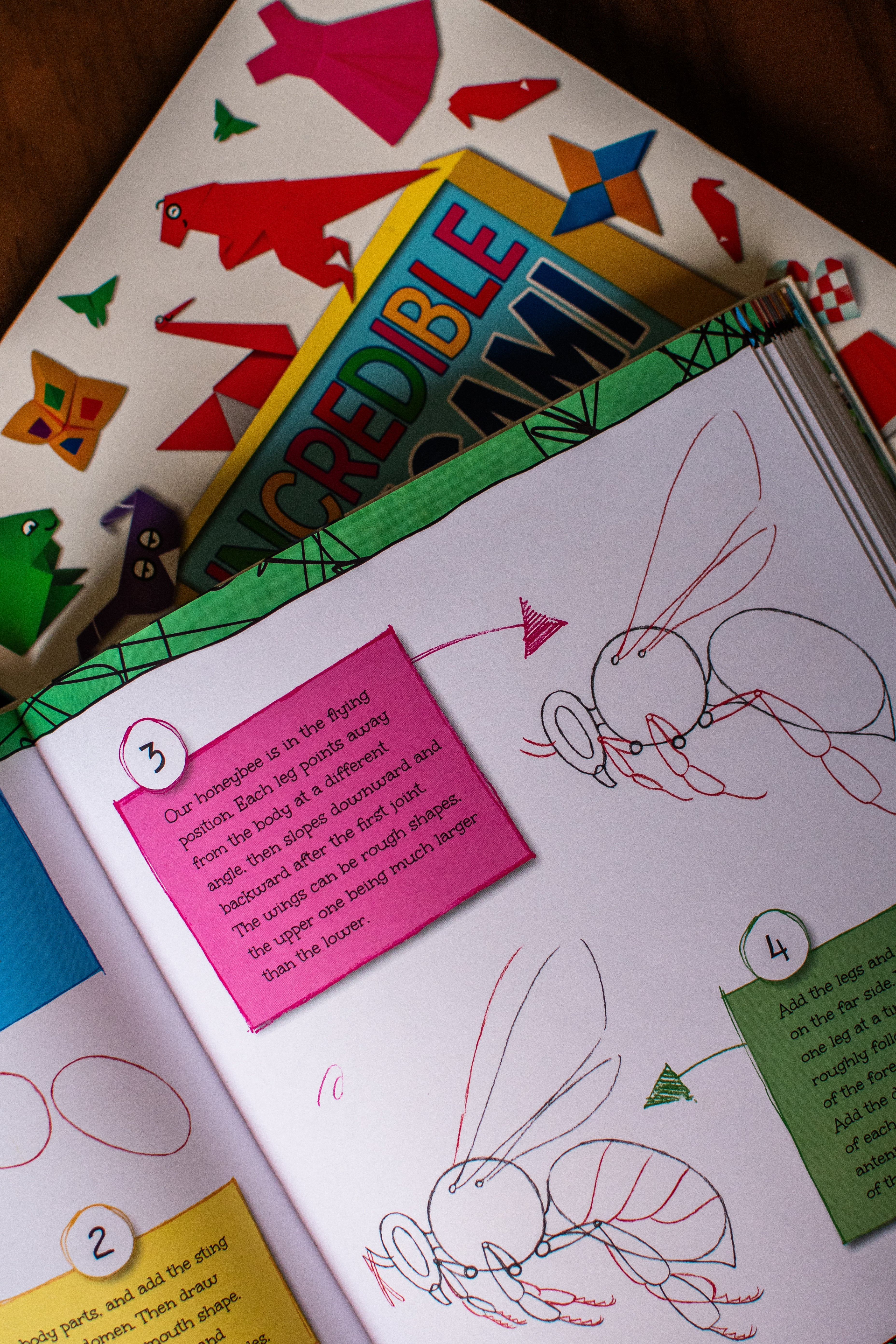 Creative Children Origami and Drawing Book Set