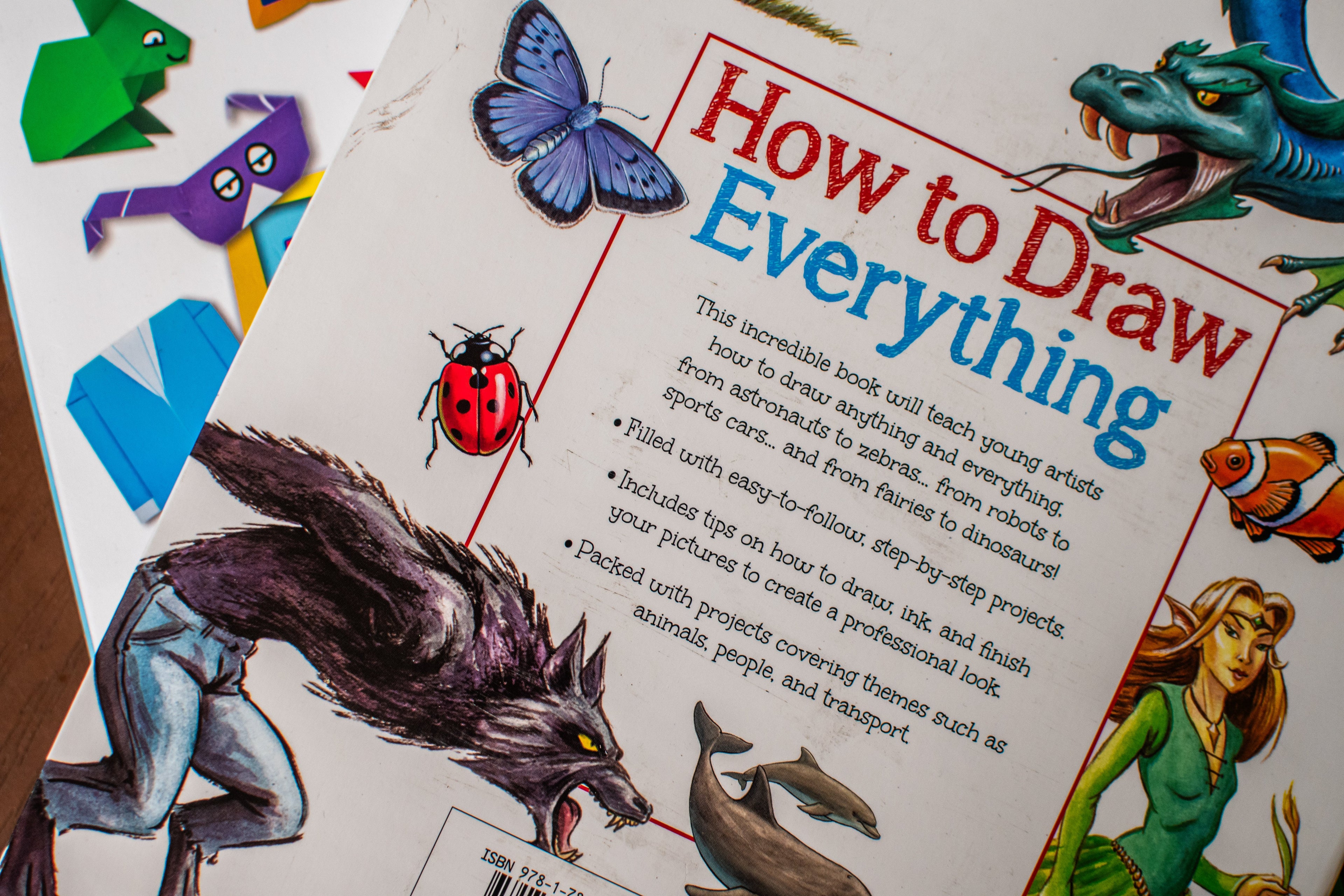 Creative Children Origami and Drawing Book Set