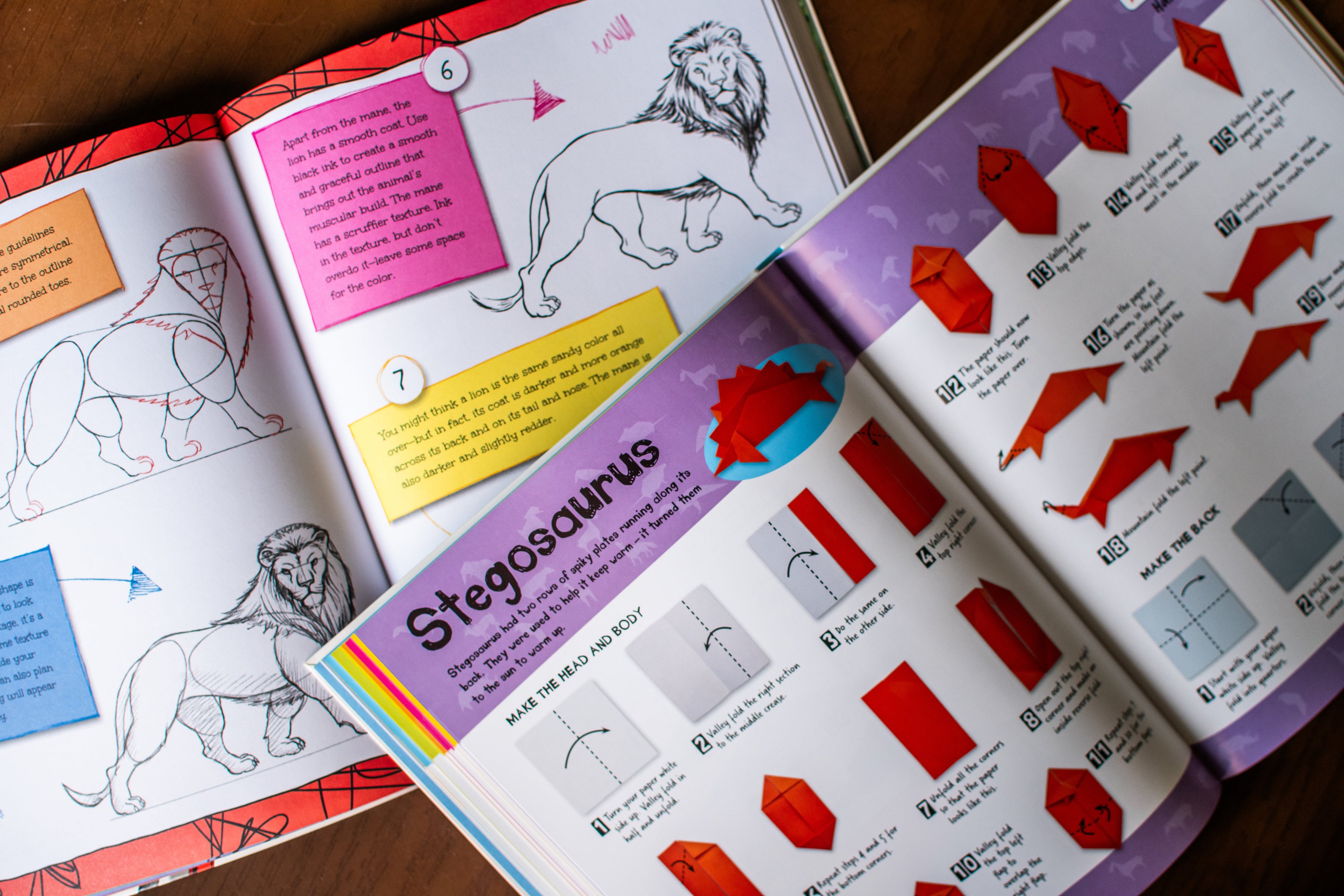 Creative Children Origami and Drawing Book Set