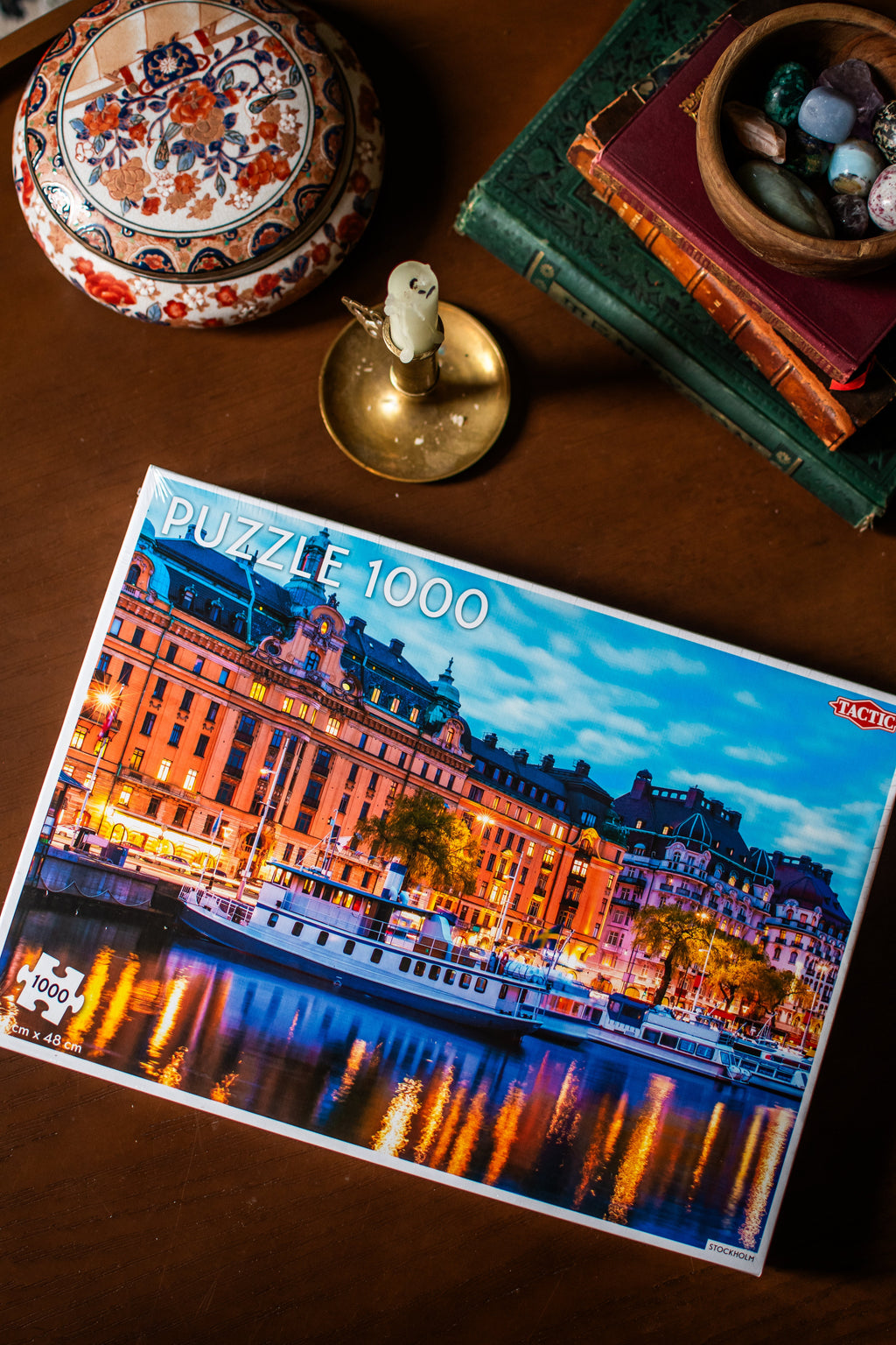 🌆🧩✨ Stockholm Harbor 1,000-Piece Jigsaw Puzzle