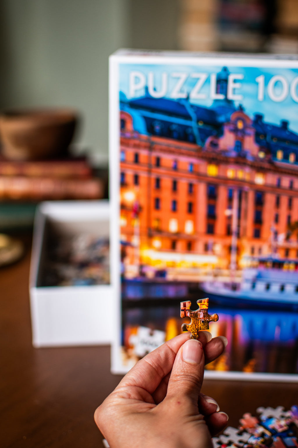 🌆🧩✨ Stockholm Harbor 1,000-Piece Jigsaw Puzzle