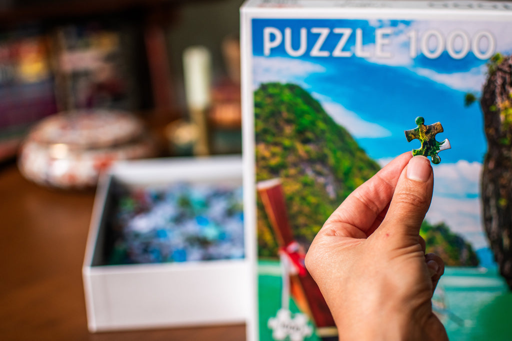1000 Piece Exotic Beach Jigsaw Puzzle