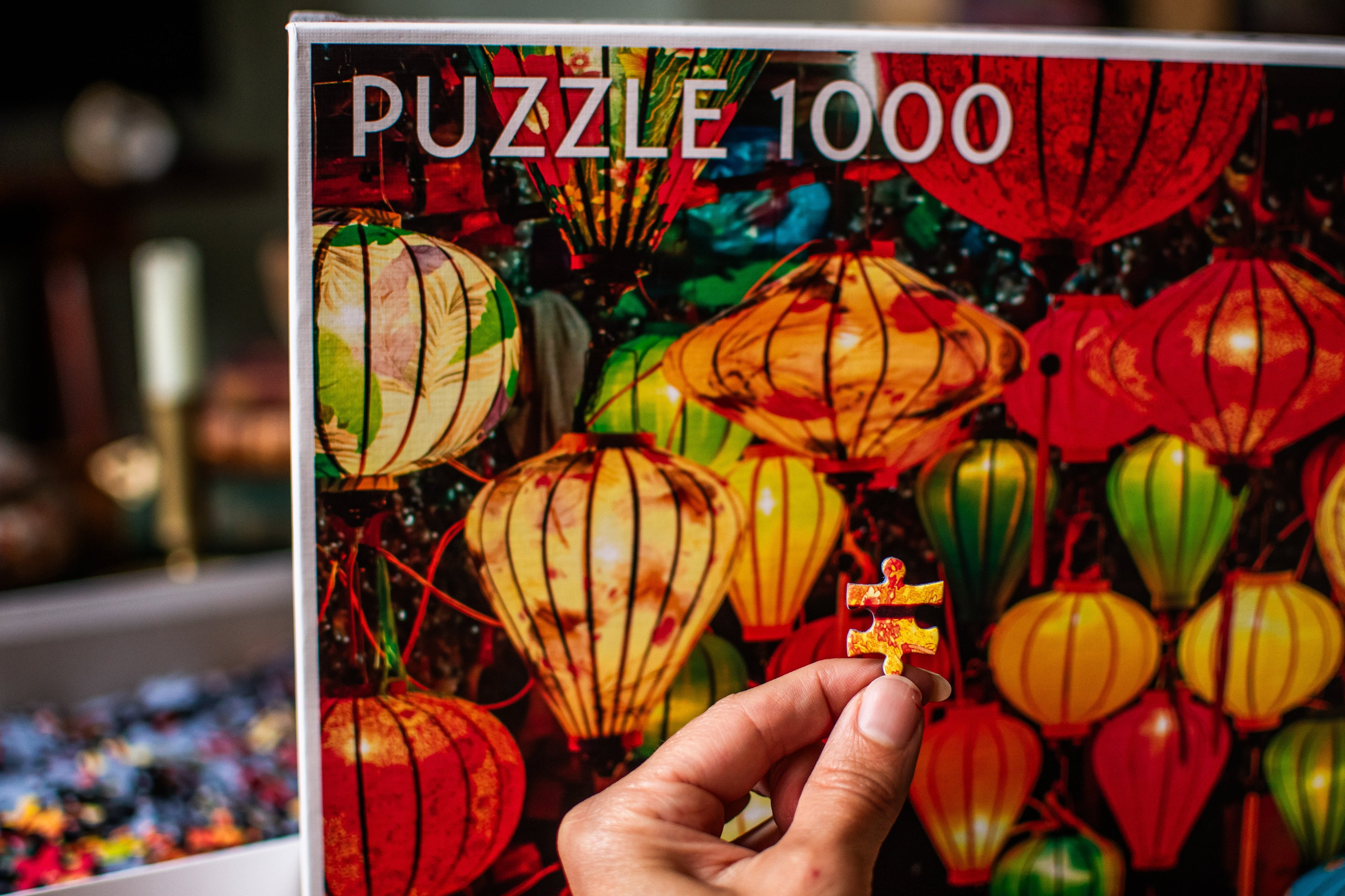 Colorful Lanterns 1000 Piece Jigsaw Puzzle