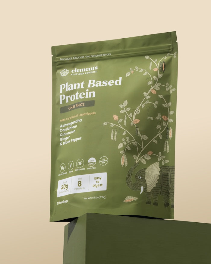Plant Based Protein Powder: Chai Spice (21 Servings)