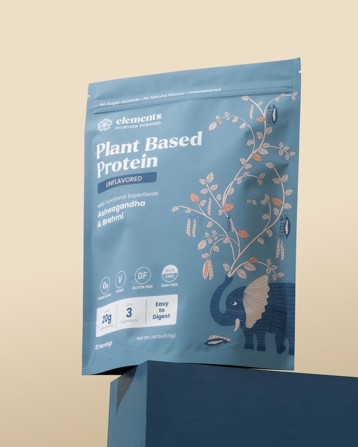 Plant Based Protein Powder: Unflavored (21 Servings)