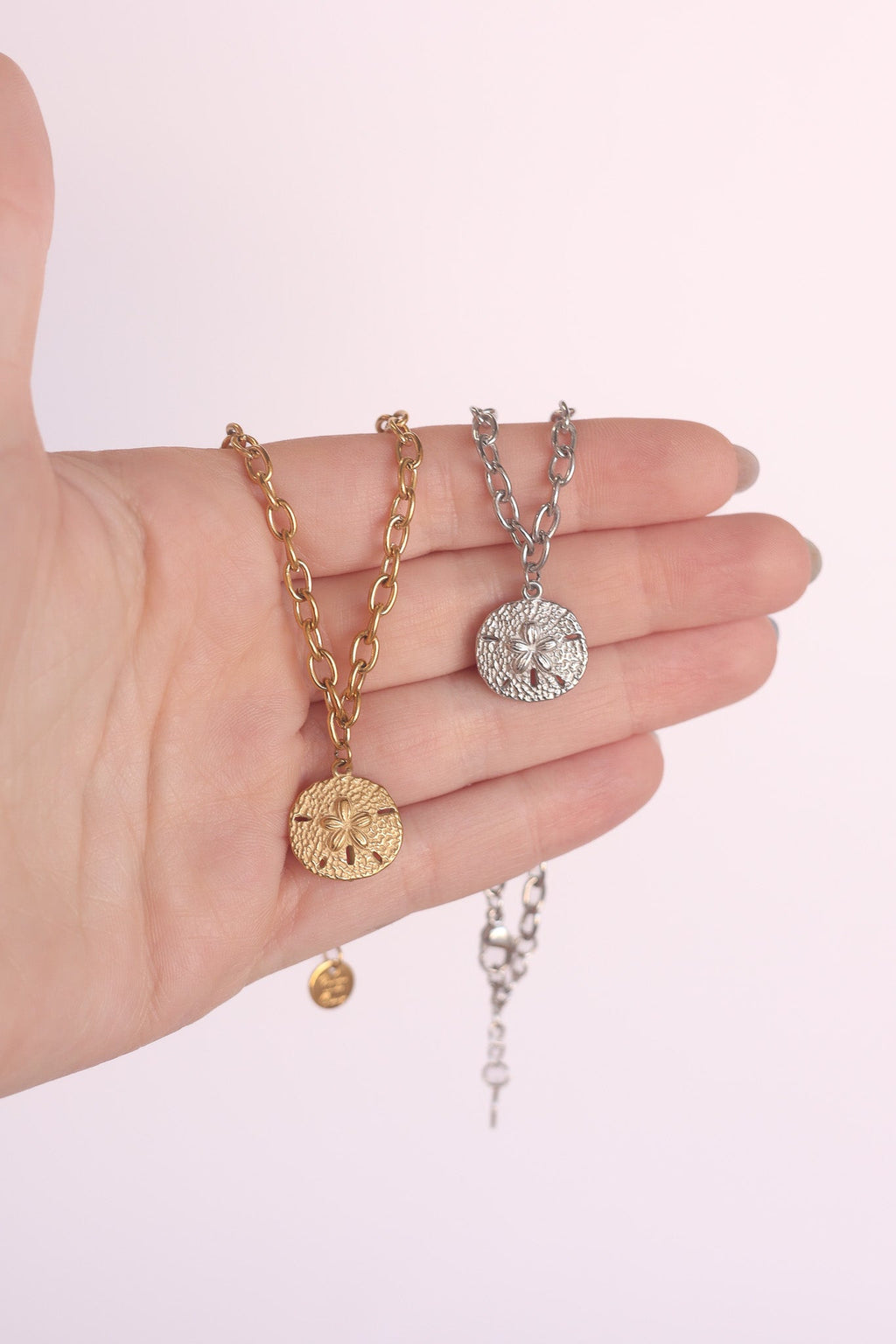 Sand Dollar Anklet