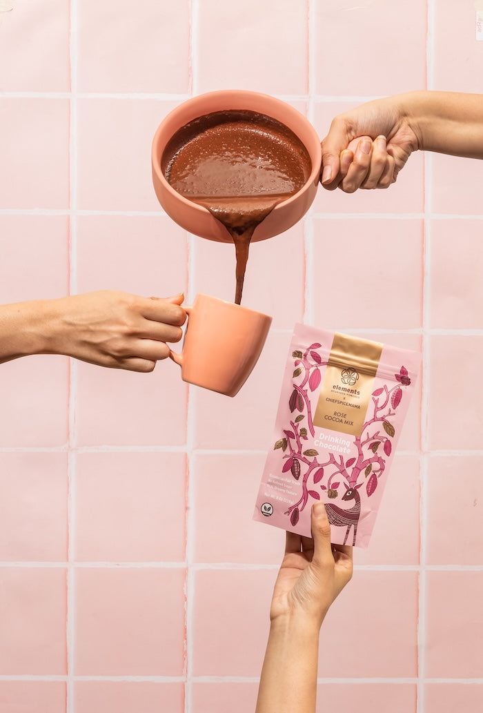 Rose Hot Chocolate