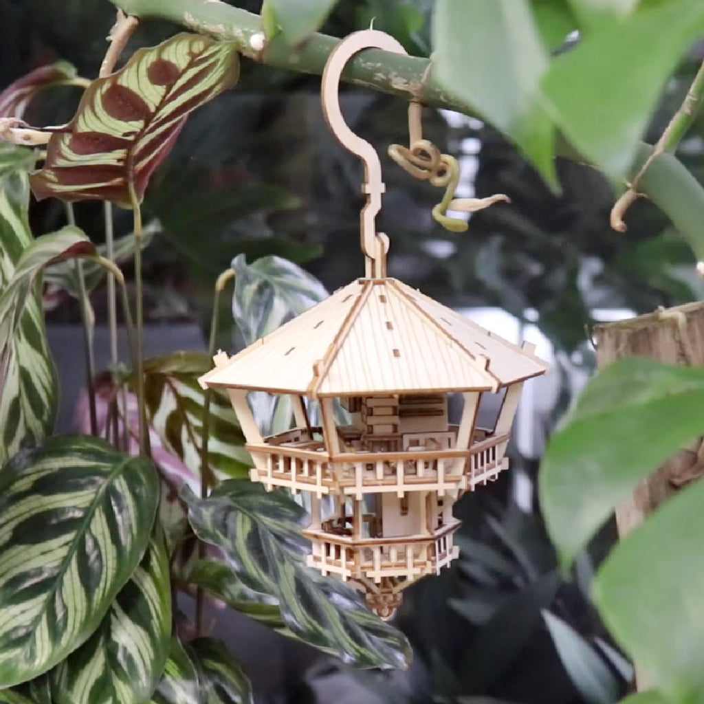 Treetop Hideaway Wooden Treehouse Puzzle Kit