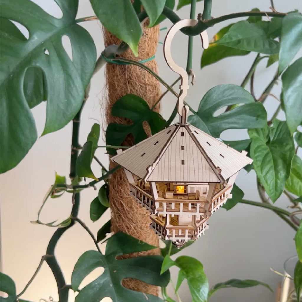Treetop Hideaway Wooden Treehouse Puzzle Kit
