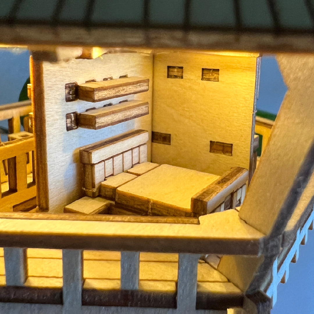 Treetop Hideaway Wooden Treehouse Puzzle Kit