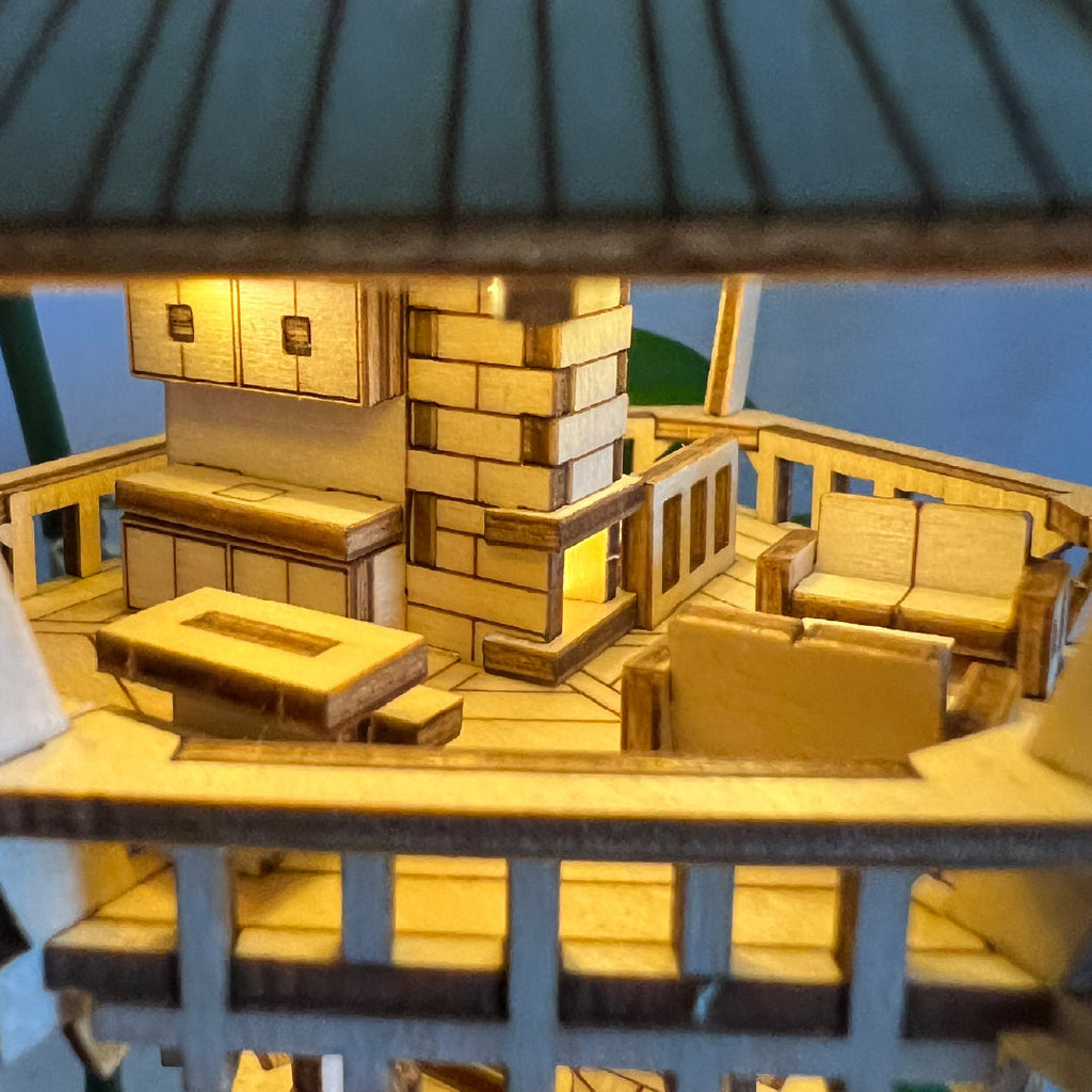 Treetop Hideaway Wooden Treehouse Puzzle Kit