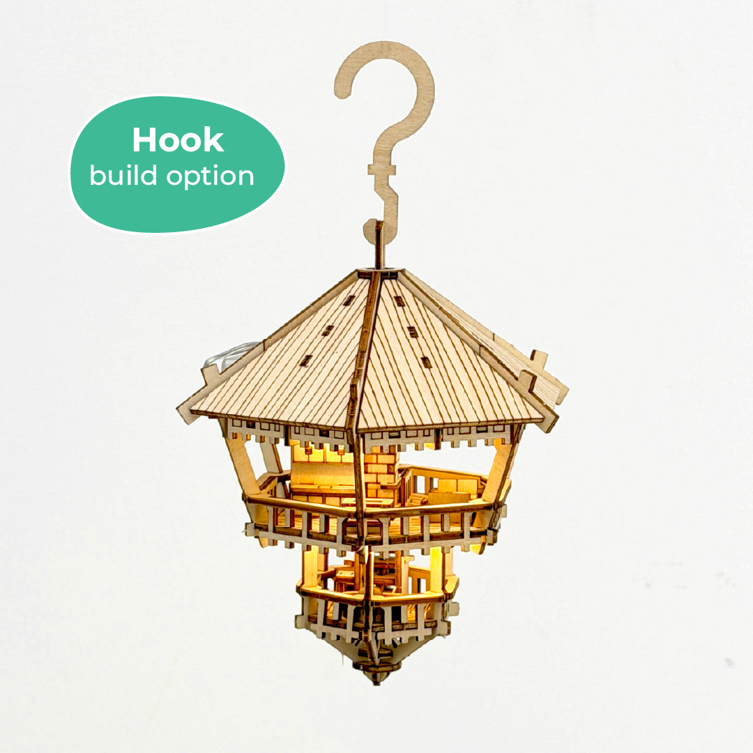 Treetop Hideaway Wooden Treehouse Puzzle Kit