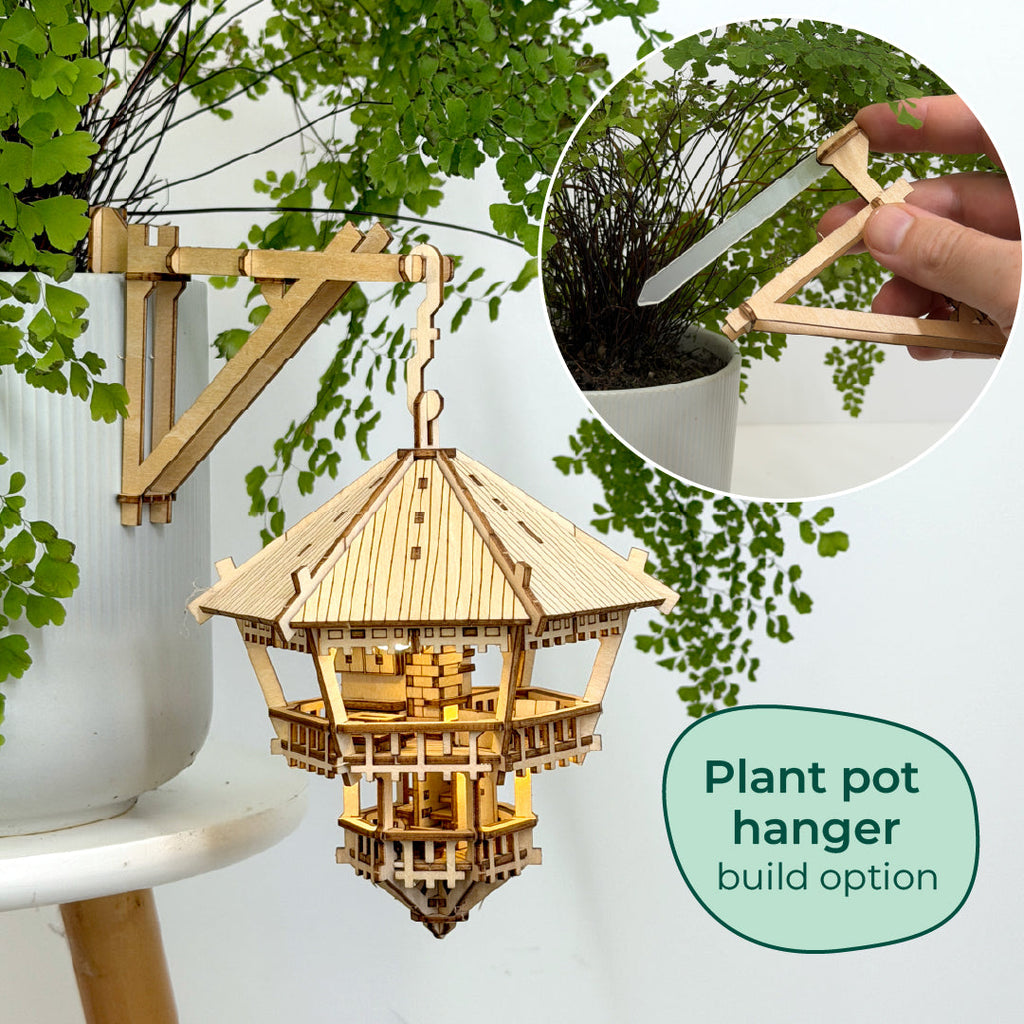 Treetop Hideaway Wooden Treehouse Puzzle Kit