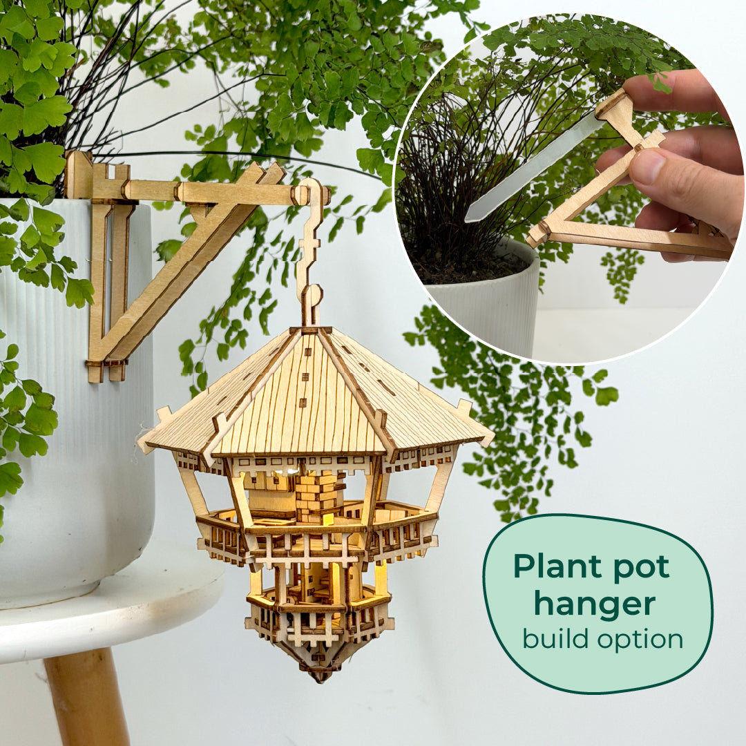 Treetop Hideaway Wooden Treehouse Puzzle Kit