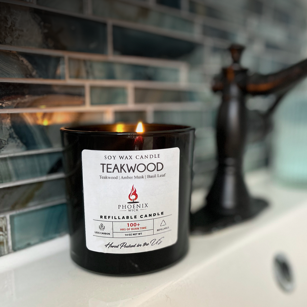 Teakwood - Candle-Making Kit + Jar