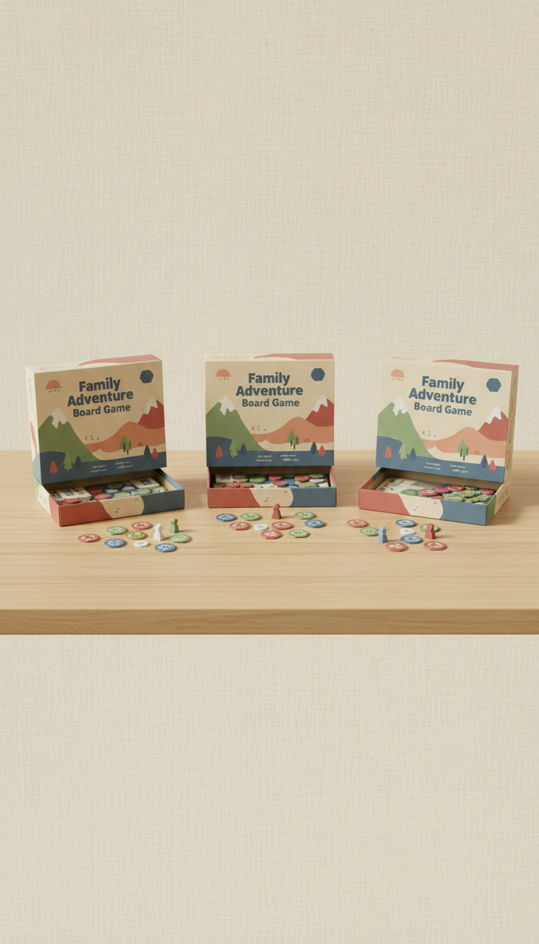 Family Adventure Board Game Kit