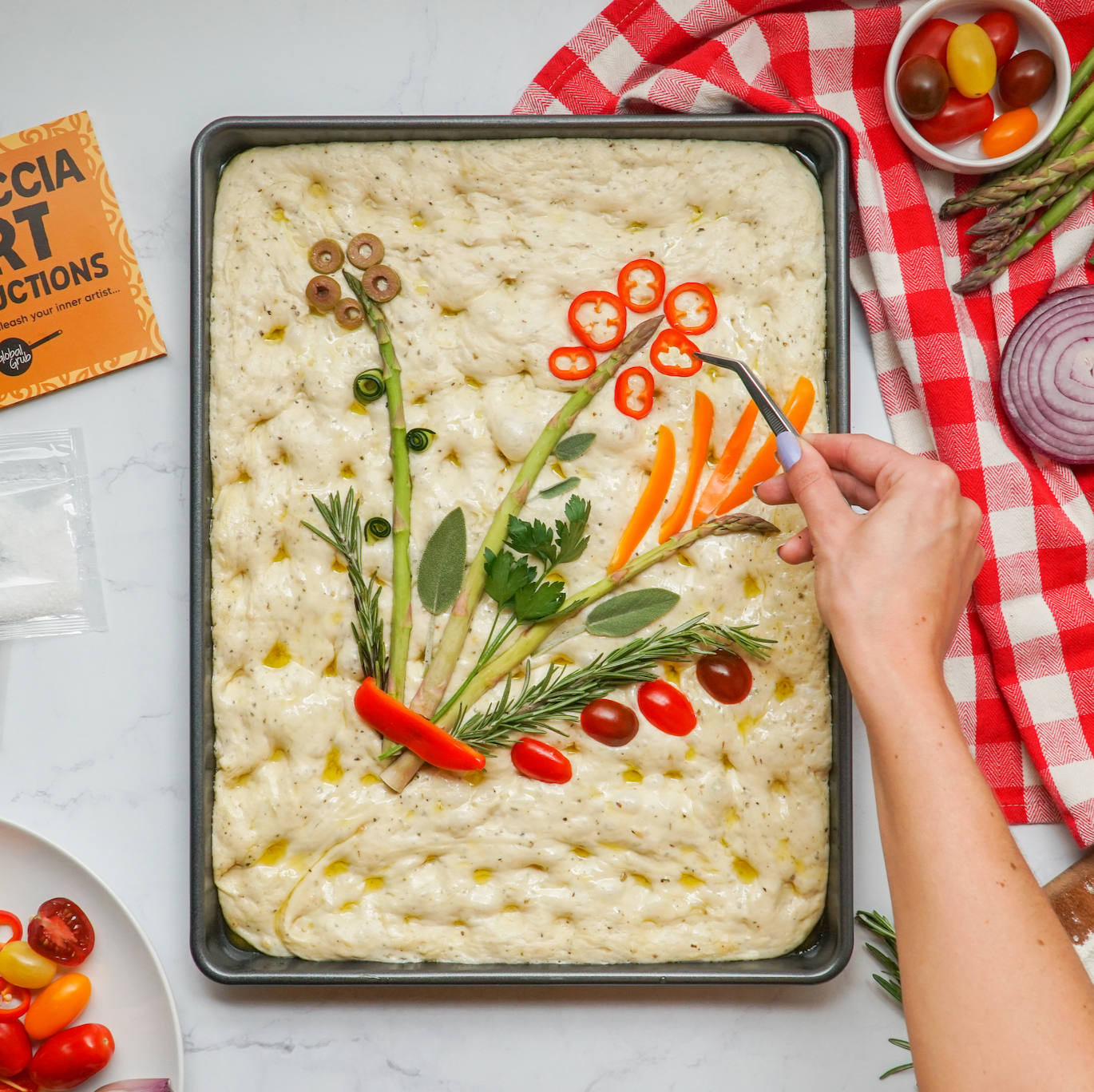 Focaccia Art Kit