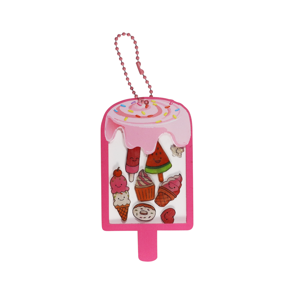 Shrinky Shaker Keychain