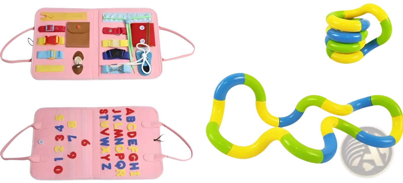 Toddler Busy Board Sensory Felt Learning Toy