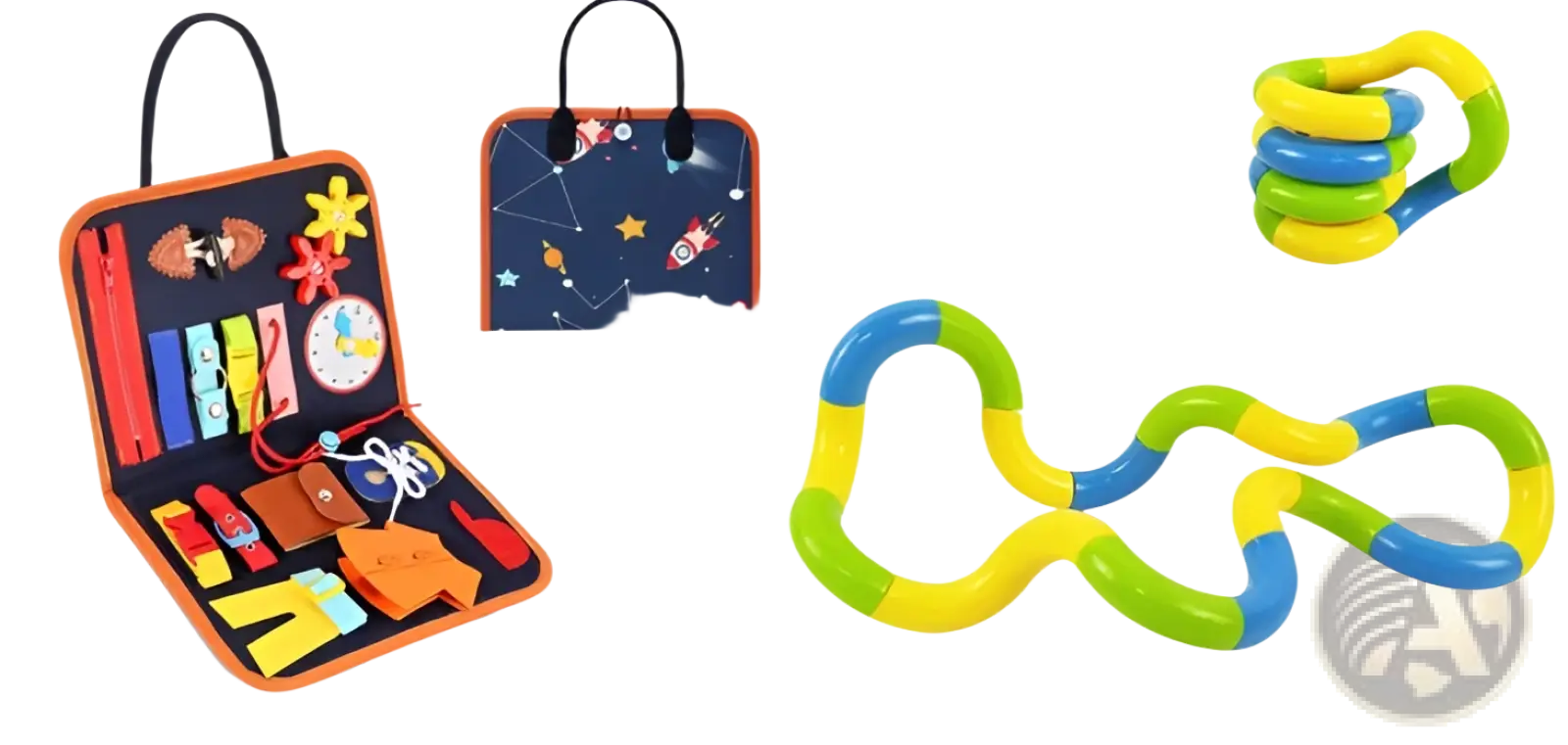 Toddler Busy Board Sensory Felt Learning Toy