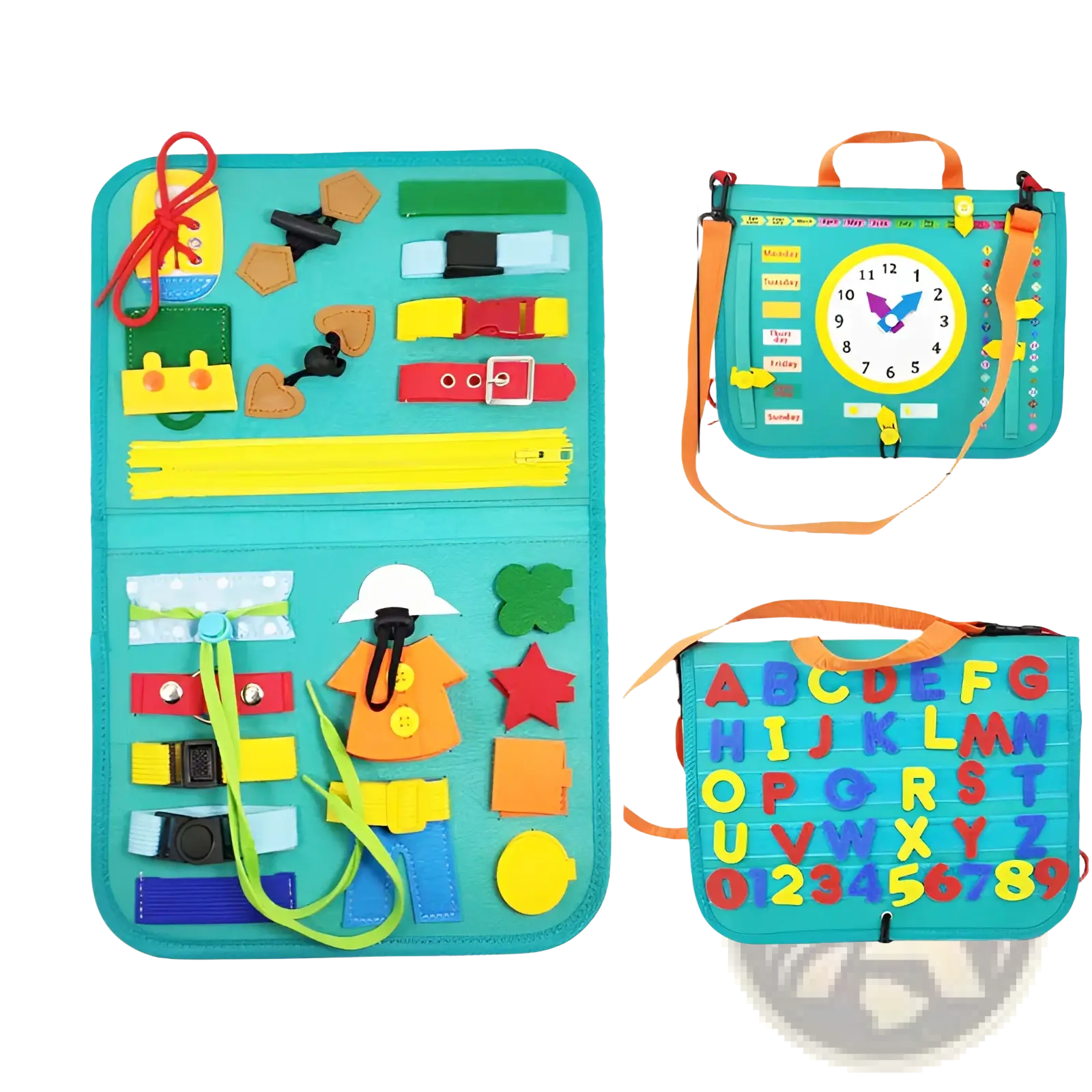 Toddler Busy Board Sensory Felt Learning Toy
