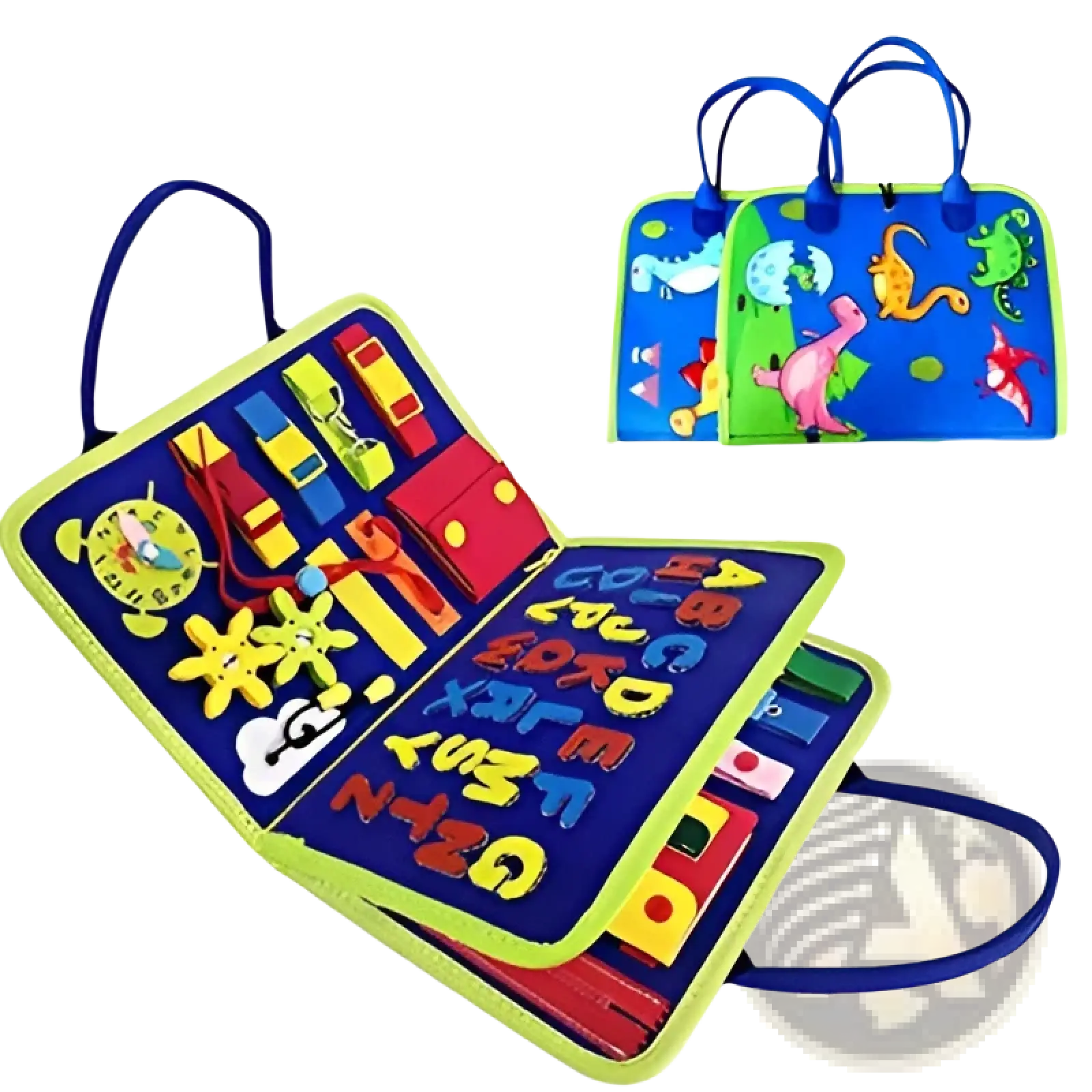 Toddler Busy Board Sensory Felt Learning Toy