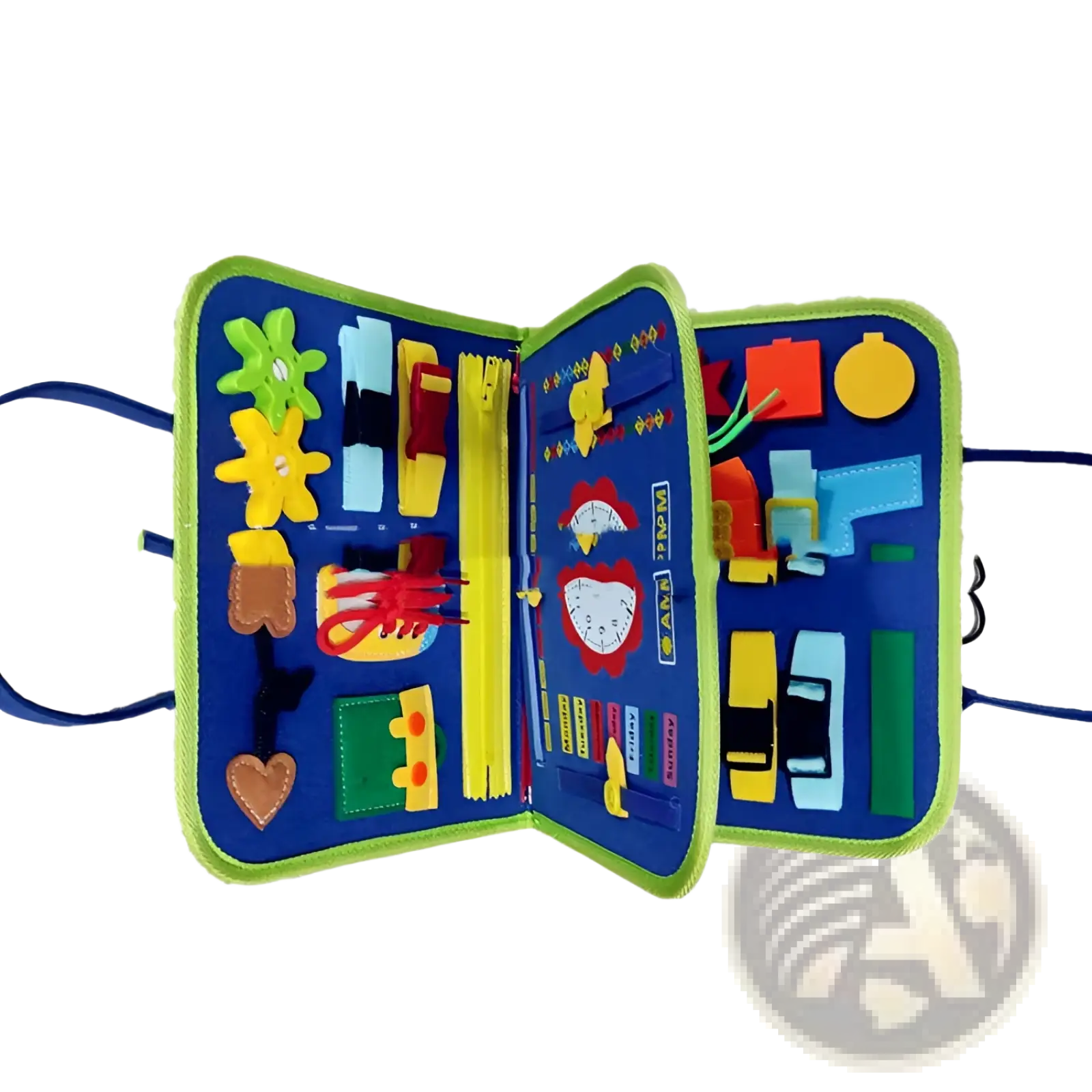 Toddler Busy Board Sensory Felt Learning Toy