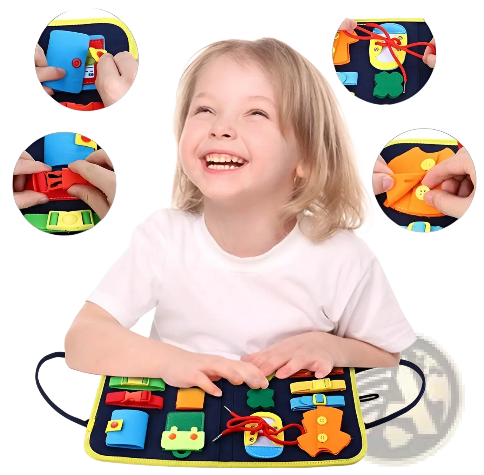 Toddler Busy Board Sensory Felt Learning Toy