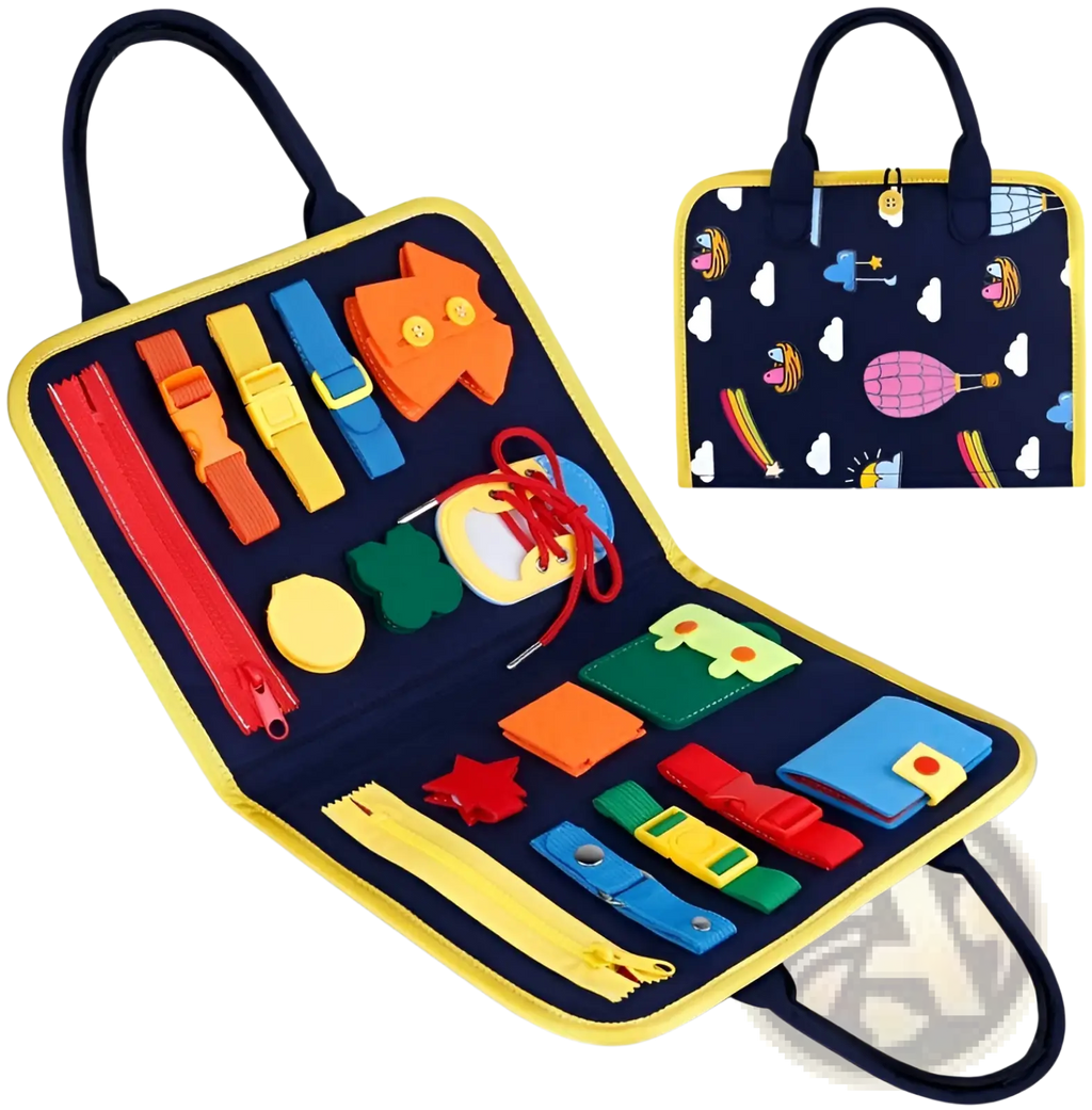 Toddler Busy Board Sensory Felt Learning Toy