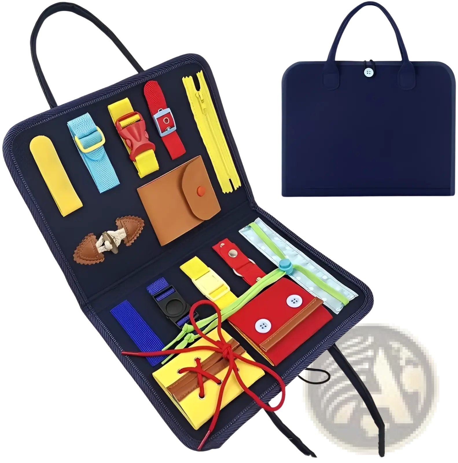 Toddler Busy Board Sensory Felt Learning Toy