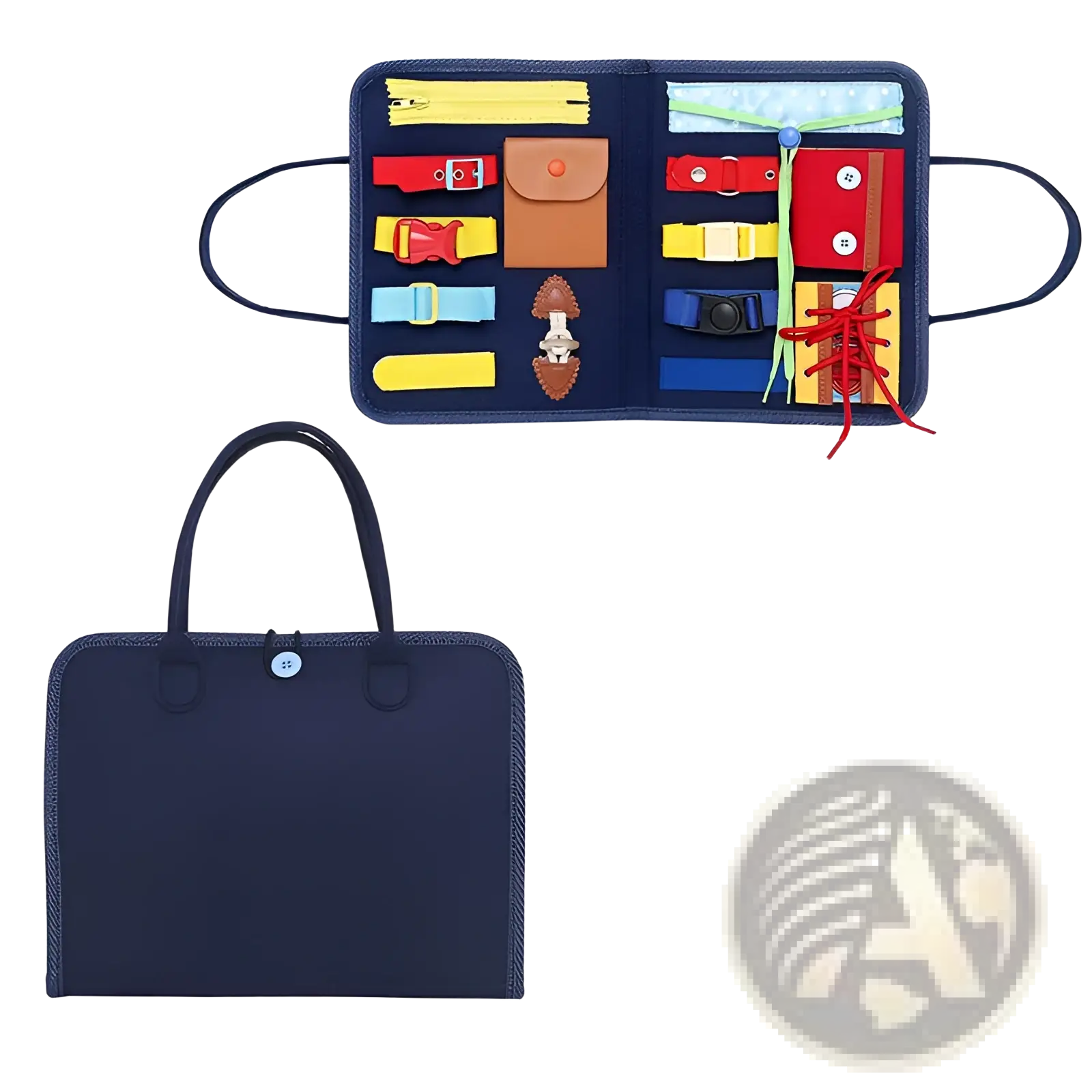 Toddler Busy Board Sensory Felt Learning Toy