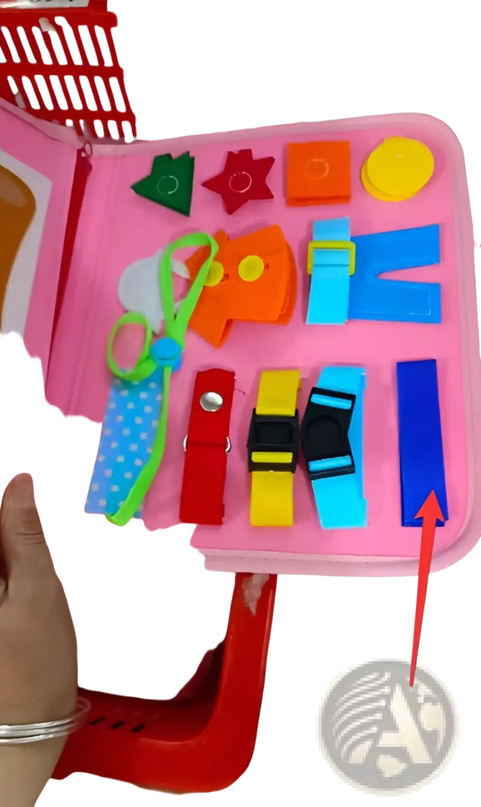 Toddler Busy Board Sensory Felt Learning Toy