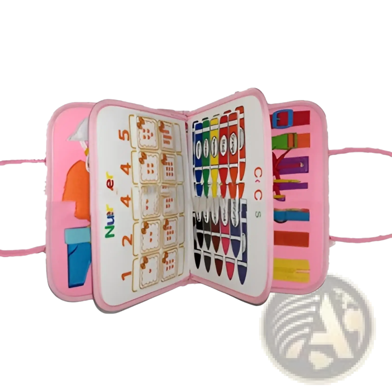 Toddler Busy Board Sensory Felt Learning Toy