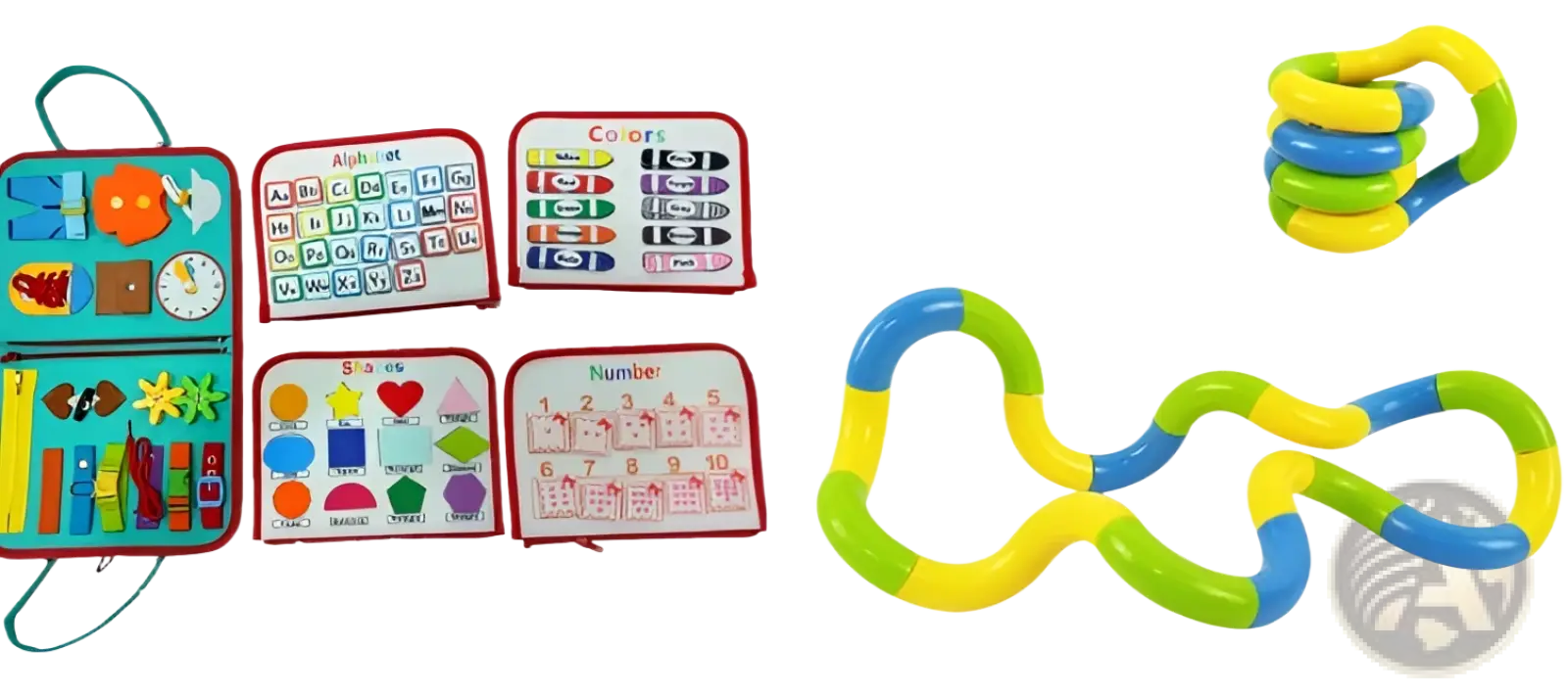 Toddler Busy Board Sensory Felt Learning Toy