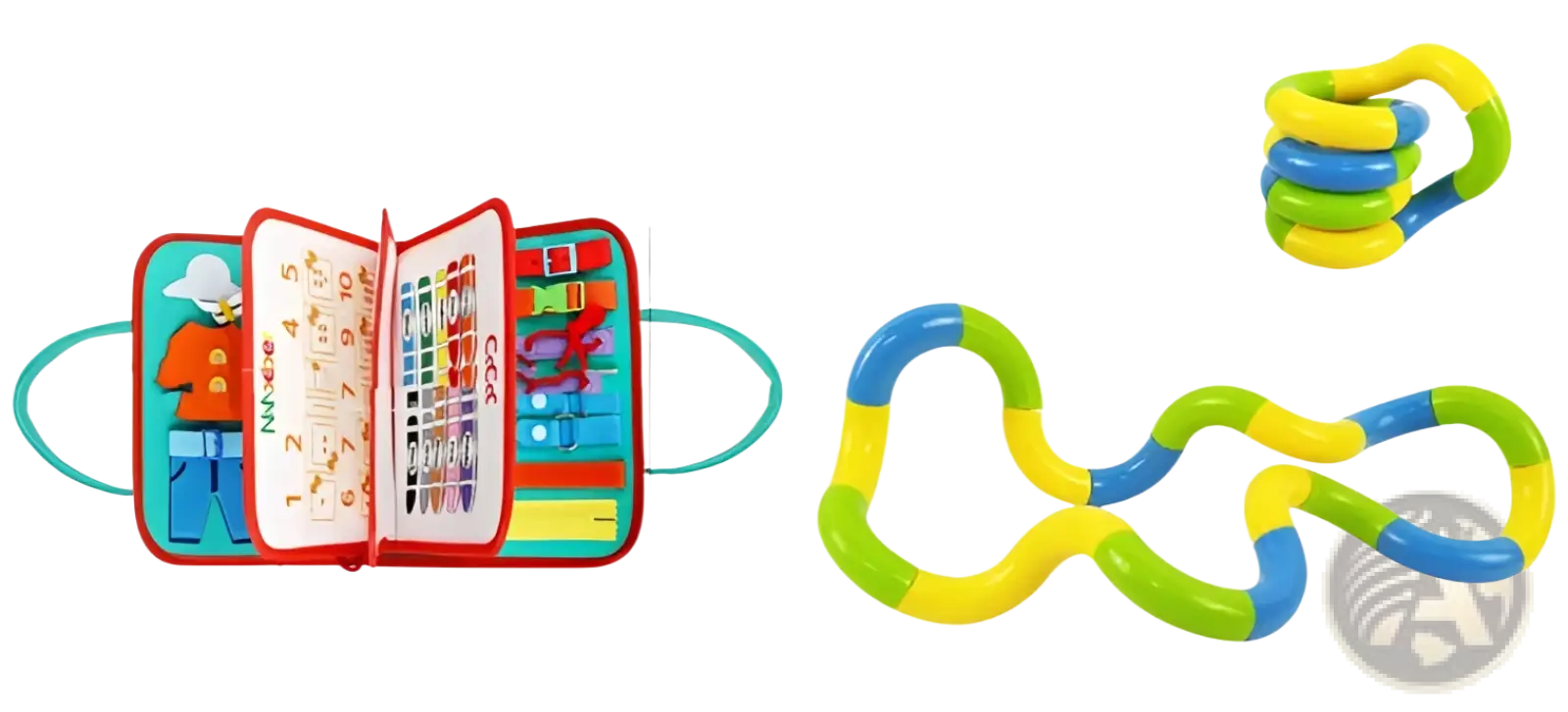 Toddler Busy Board Sensory Felt Learning Toy