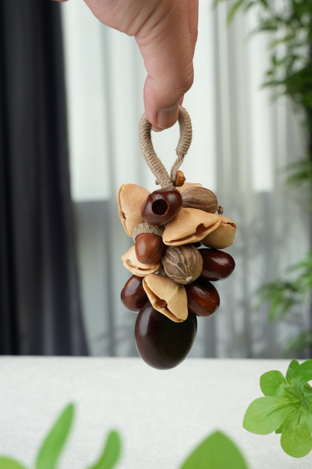Bag Charm | Bountiful Acorn & Nut Cluster
