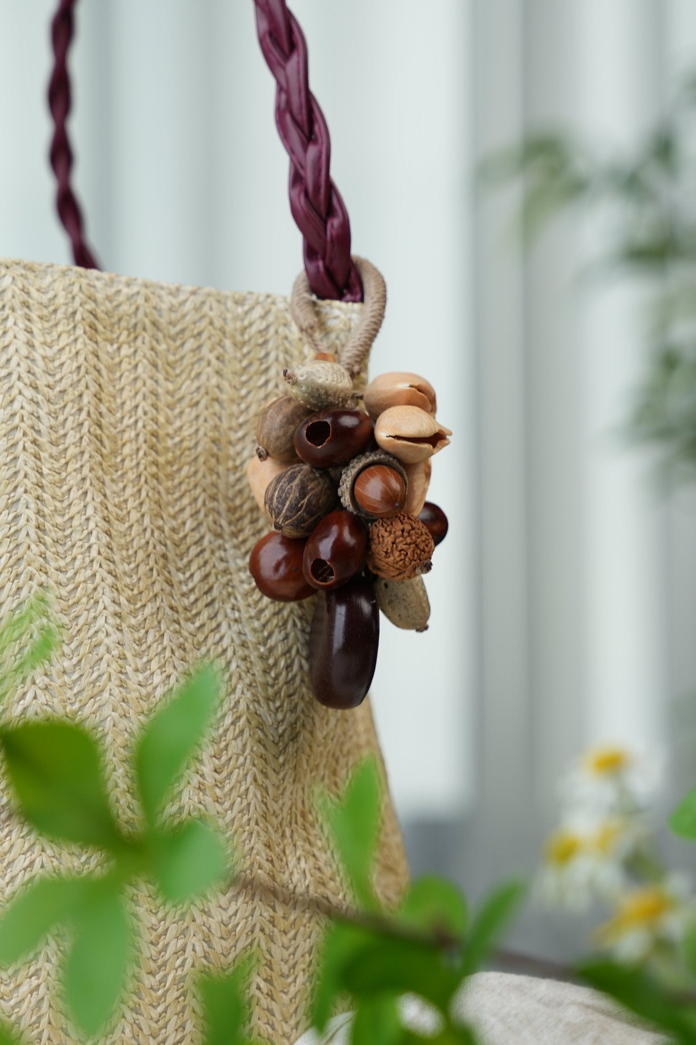 Bag Charm | Bountiful Acorn & Nut Cluster